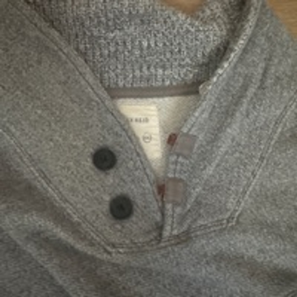 Men's Billy Reid Pullover Size M Gray - Picture 4 of 6